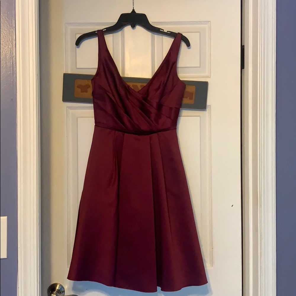 David’s bridal bridesmaid dress